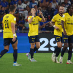 Serie B, Day 1, 25-08-2023, Genova, Stadio Ferraris, Sampdoria - Modena, in the photo: exultation Santoro