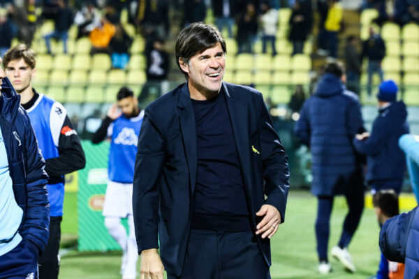Andrea Sottil of Modena Calcio during the Serie B match between Modena FC and Spezia Calcio at Stadio Alberto Braglia Modena on 13 March, 2026 in Modena, Italy.